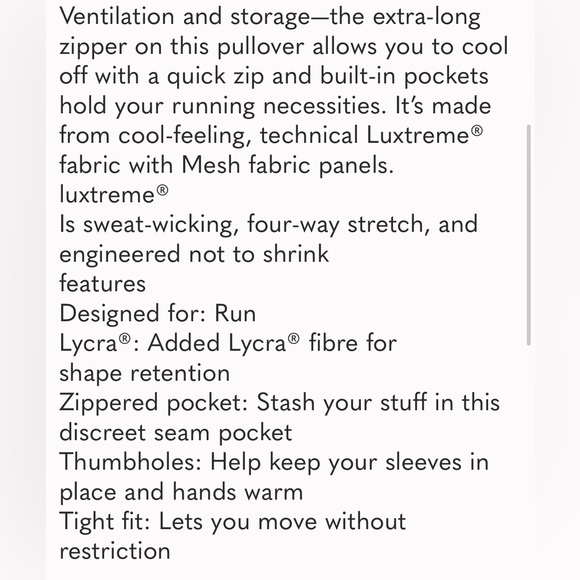 Lululemon Front of the Pack 1/2 Zip
Nocturnal Team EUC - Picture 2 of 2